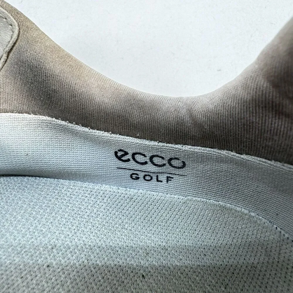 ECCO BIOM HYBRID 3 Womens 7 / 38 Gore-Tex Golf Shoes Yak Leather Spikeless Grey